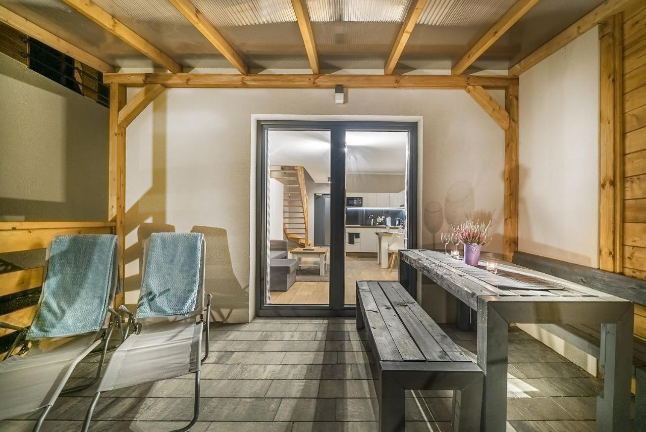 Domki Zlote Piaski Kryty Basen Sauna Jacuzzi Jastrzębia Góra Extérieur photo