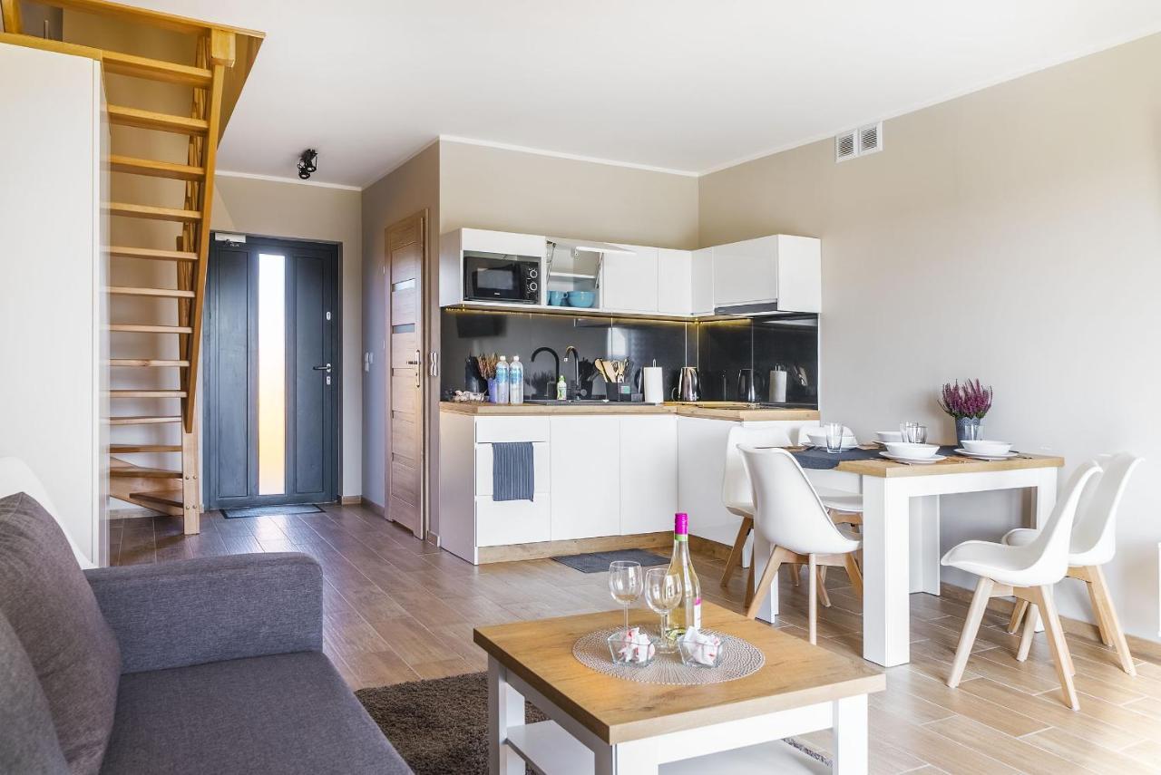 Domki Zlote Piaski Kryty Basen Sauna Jacuzzi Jastrzębia Góra Extérieur photo