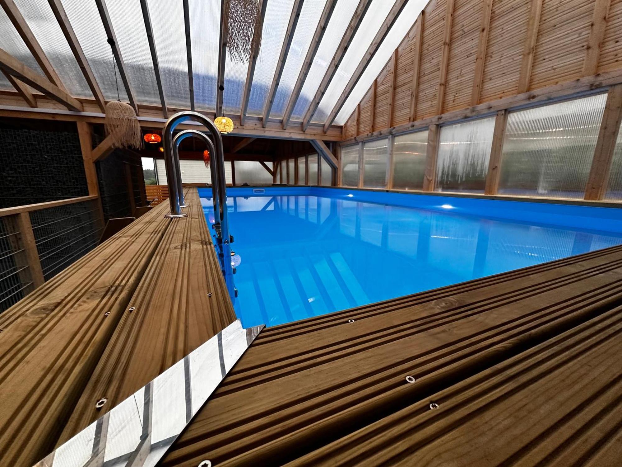 Domki Zlote Piaski Kryty Basen Sauna Jacuzzi Jastrzębia Góra Extérieur photo